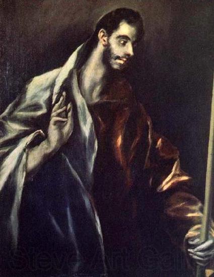 GRECO, El Apostle St Thomas Spain oil painting art